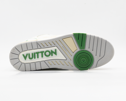 Sneaker LV Trainer Velcro Green Mesh