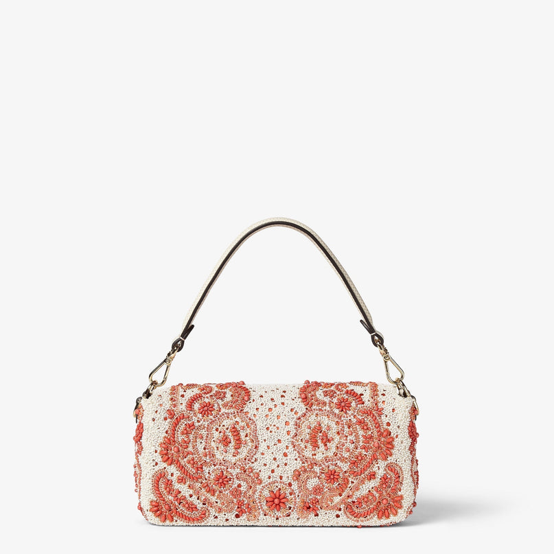 Sac Fendi Baguette - Rouge Blanc