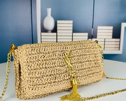 YSL - KATE 99 TASSEL IN RAFFIA