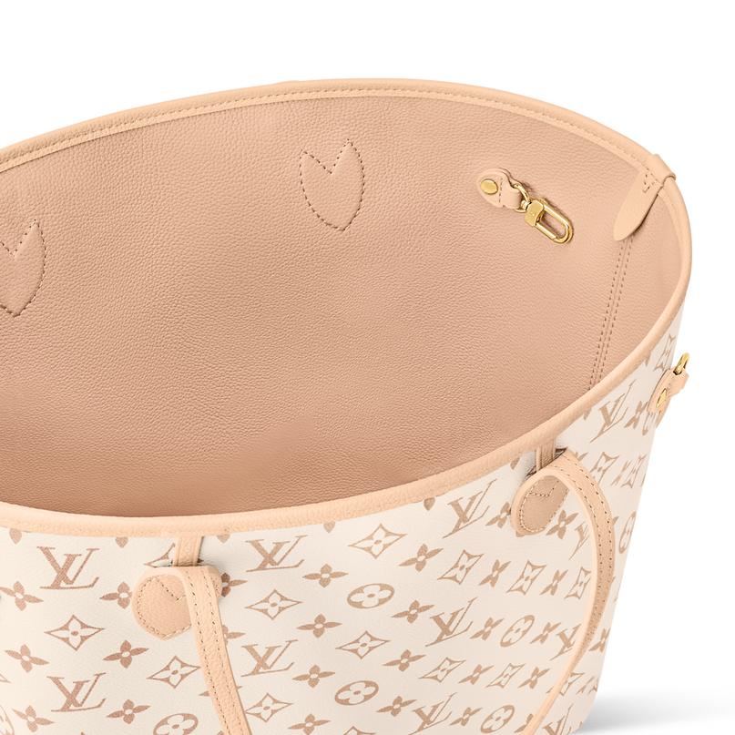 Sac Neverfull Inside Out MM - LV - Blanc