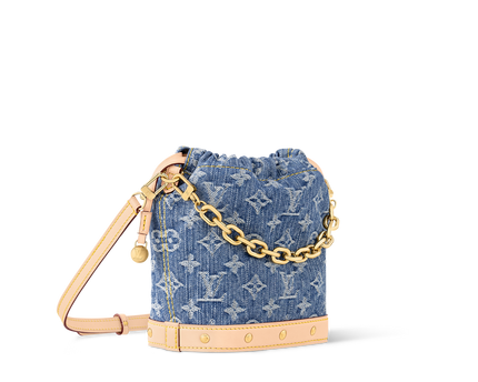 Sac Nano Noé - LV - Bleu jeans