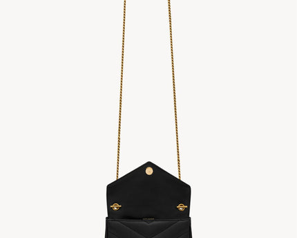 LOULOU MINI EN CUIR D'AGNEAU  - YSL - Noir
