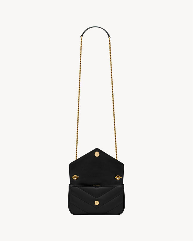 LOULOU MINI EN CUIR D'AGNEAU  - YSL - Noir