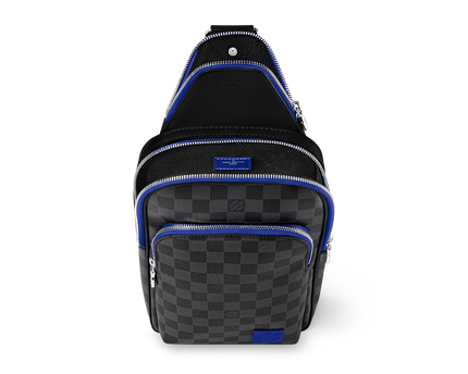 Sac Avenue Slingbag - LV - Noir bleu