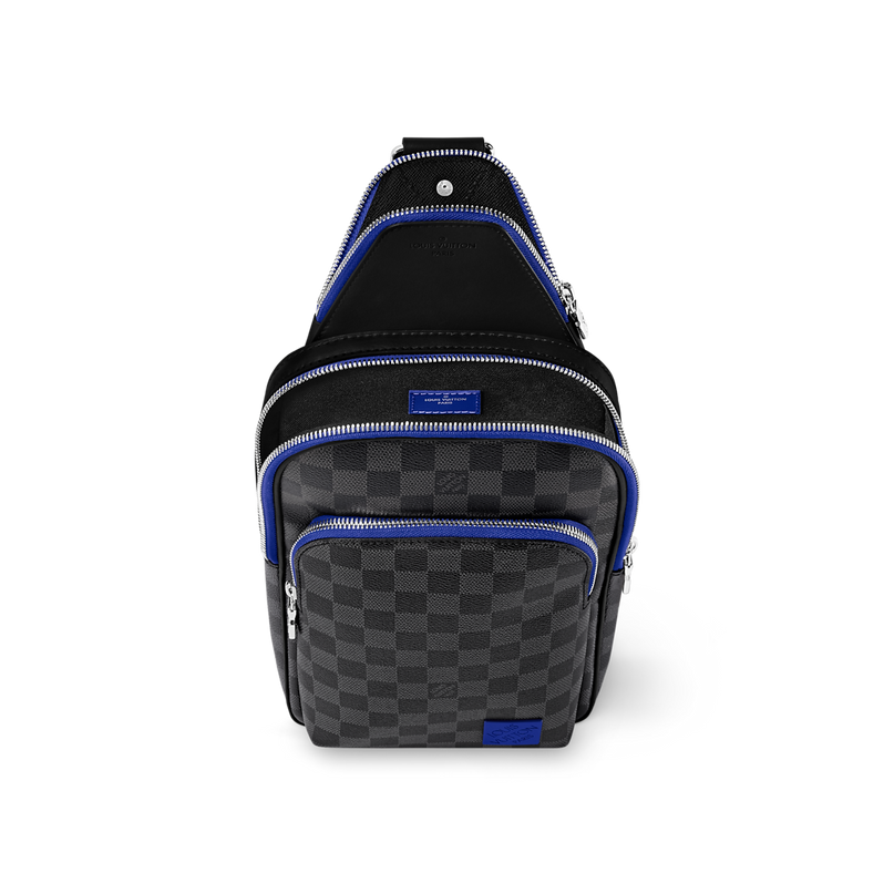 Sac Avenue Slingbag - LV - Noir bleu