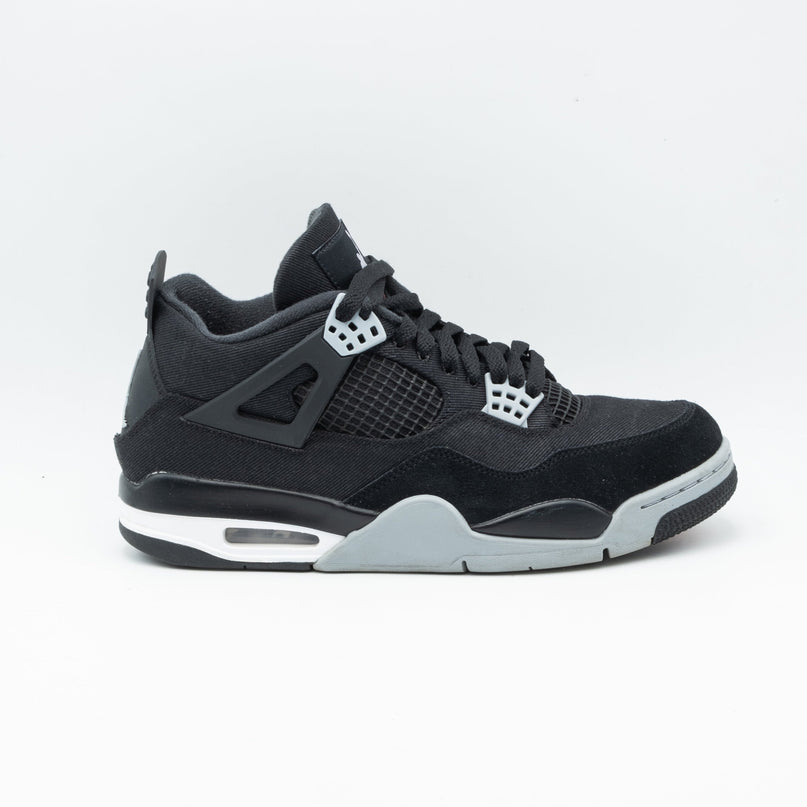 Air Jordan 4 Retro SE Black Canvas