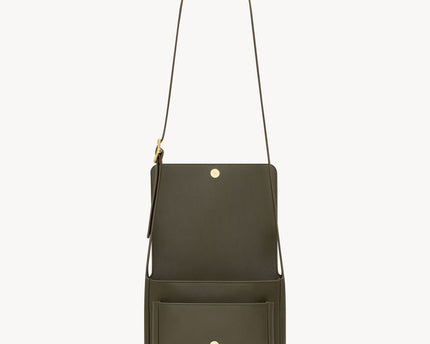 NIKI SATCHEL EN CUIR  - YSL - Vert