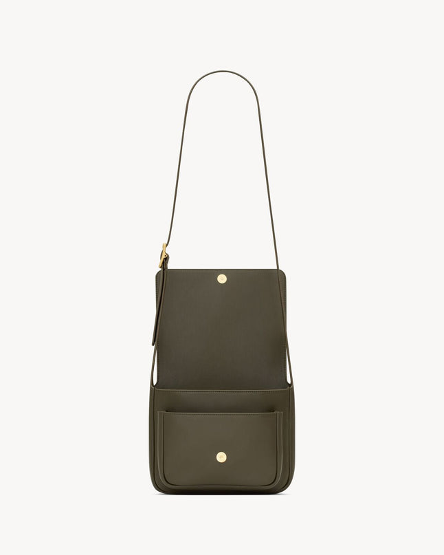 NIKI SATCHEL EN CUIR  - YSL - Vert