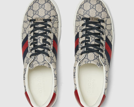 BASKETS GUCCI POUR HOMME - BLANC