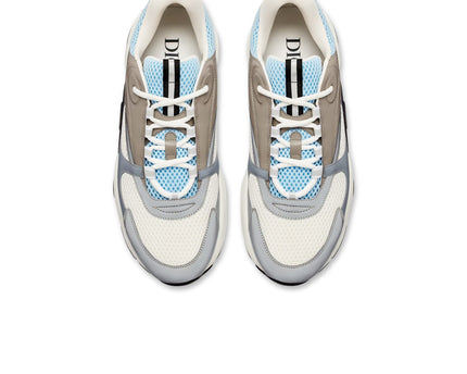 Dior B22 Sky Blue And Grey Trainer