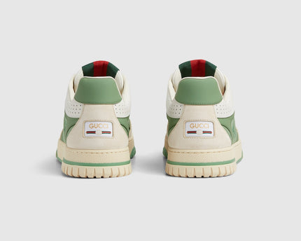 BASKETS GUCCI RE-WEB POUR HOMME - VERT