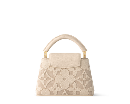 Sac Capucines Mini - LV - Blanc cassé