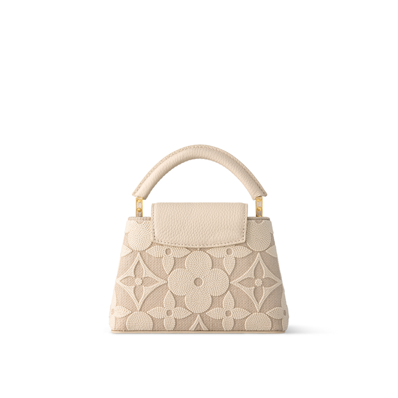 Sac Capucines Mini - LV - Blanc cassé