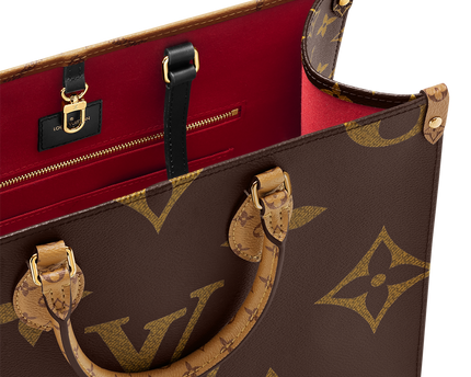 Cabas OnTheGo MM - LV - Marron