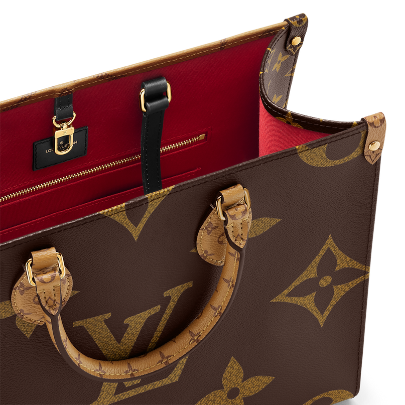 Cabas OnTheGo MM - LV - Marron