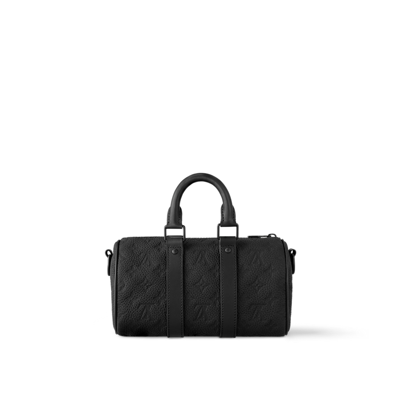 Sac Keepall Bandoulière 25 - LV - Noir cuir