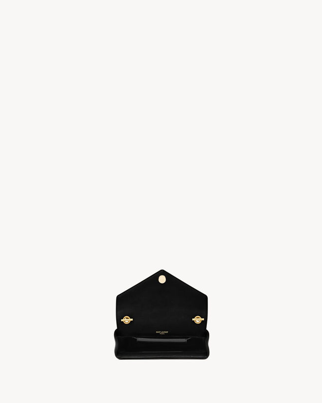 LOULOU MINI EN CUIR D'AGNEAU  - YSL - Noir