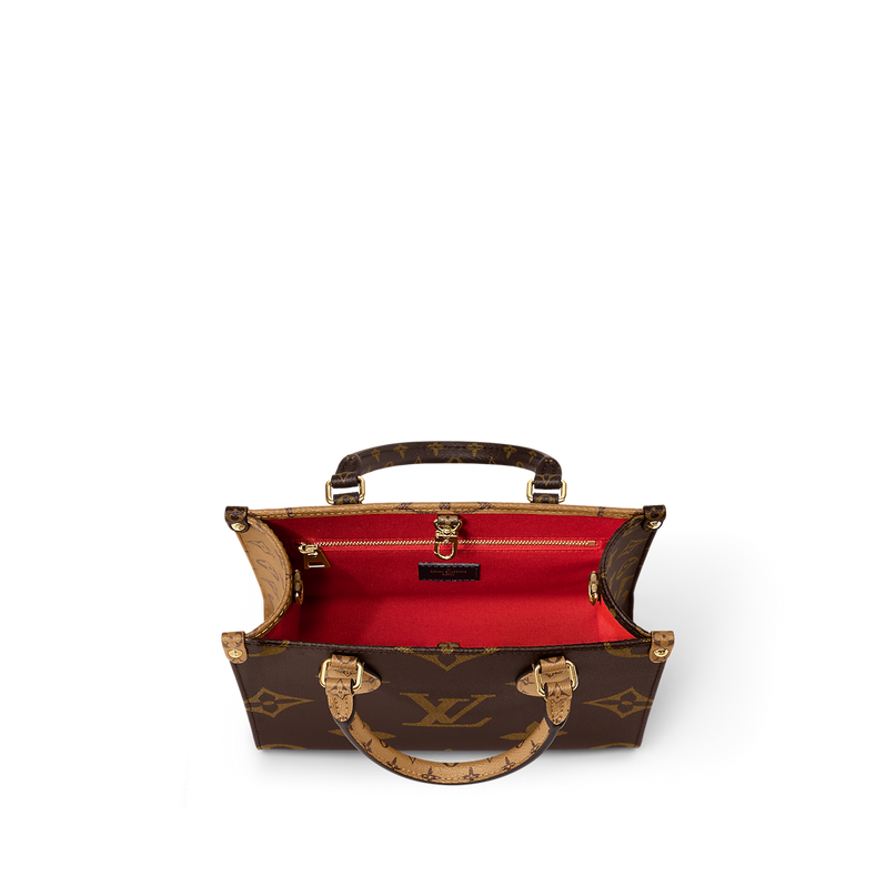 Cabas OnTheGo PM - LV - Marron Beige