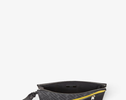 Pochette Fendi Diagonal Pochette en tissu - Gris