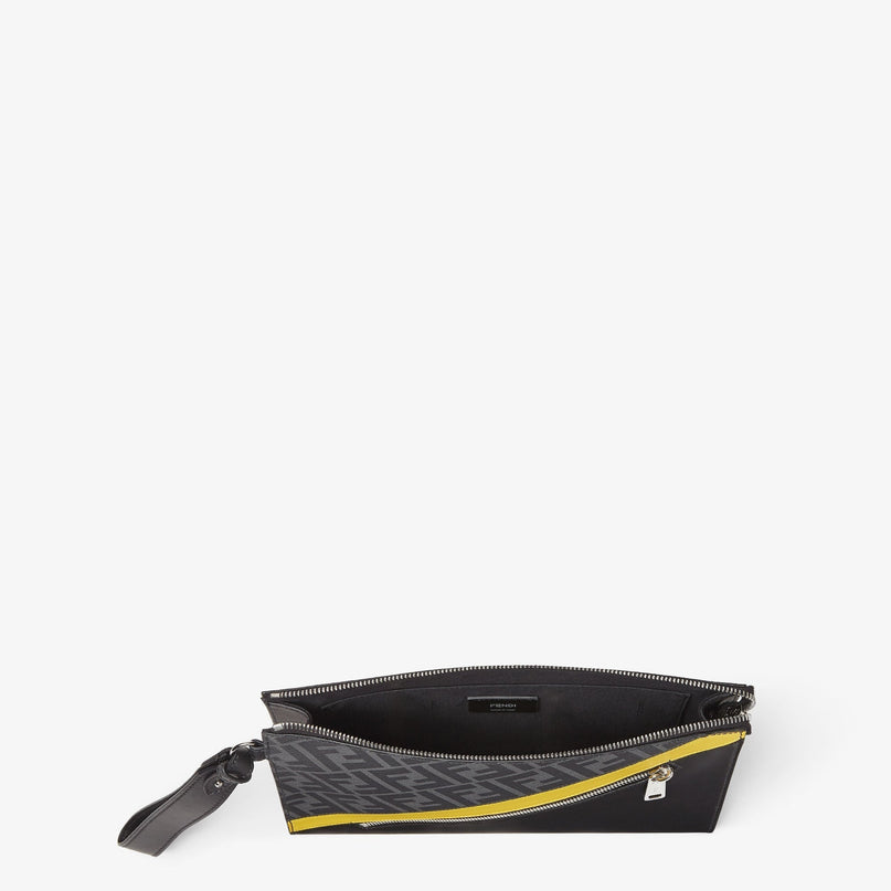 Pochette Fendi Diagonal Pochette en tissu - Gris