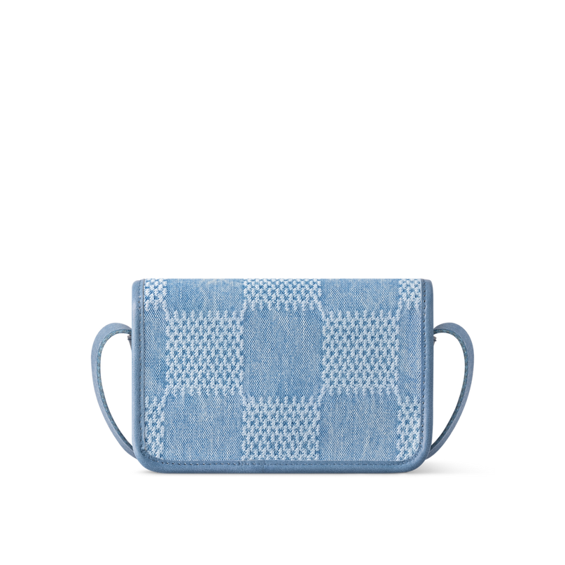Portefeuille Bosphore Wearable - LV - Bleu jeans