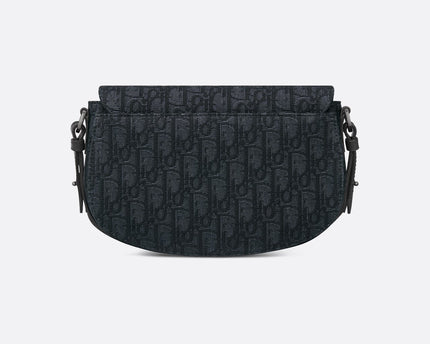 Sac Messenger Saddle Dior - Noir