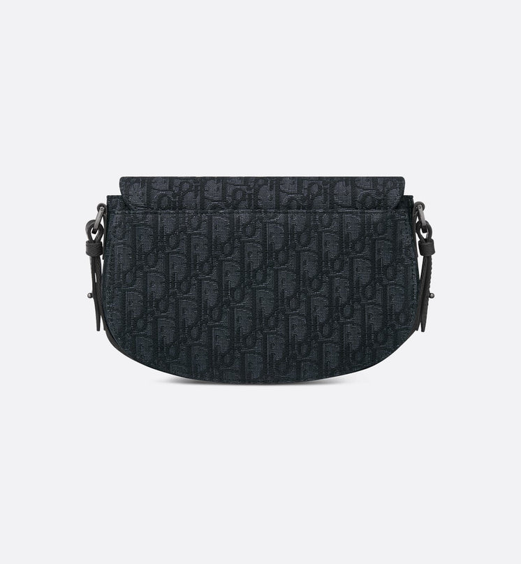 Sac Messenger Saddle Dior - Noir