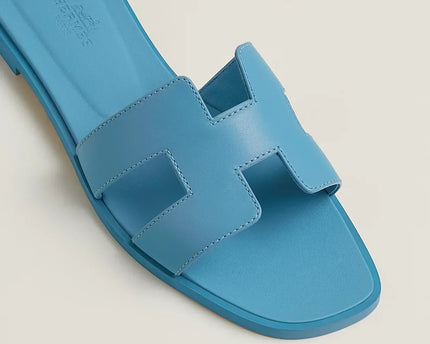 Sandales Oran - Blue Cameo - Hermes