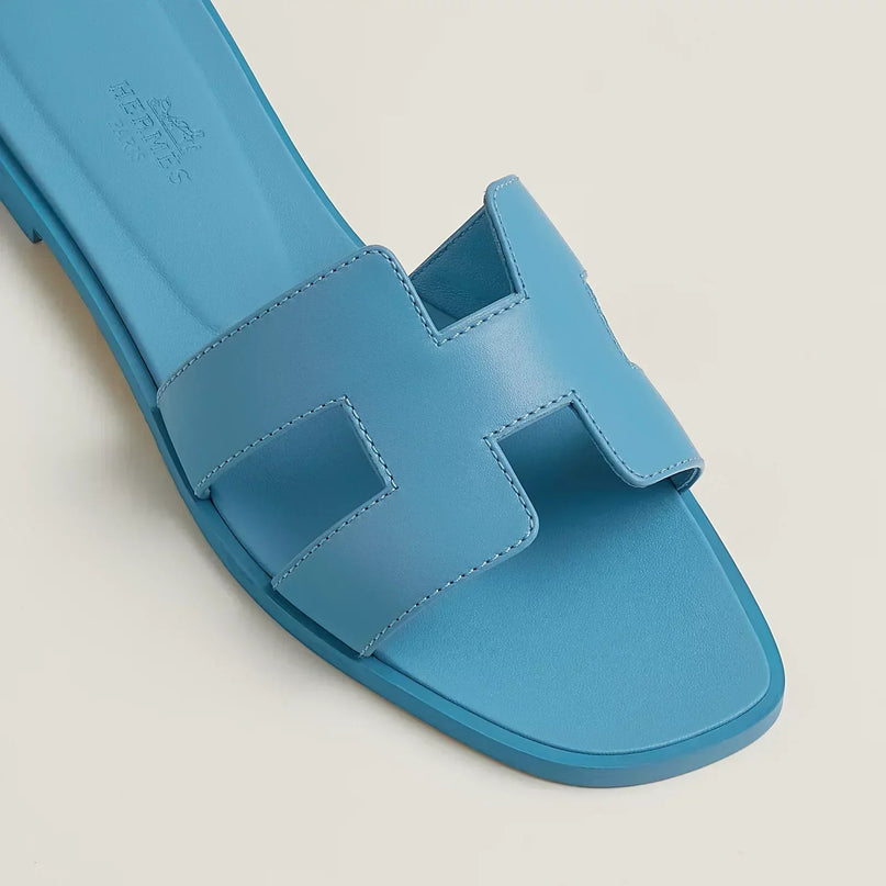 Sandales Oran - Blue Cameo - Hermes