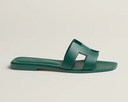 Hermes - Claquettes Vert viride