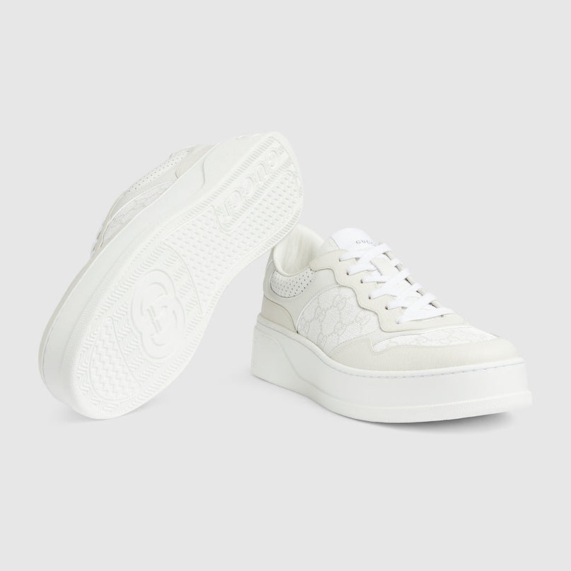 BASKETS GUCI POUR HOMME - BLANC
