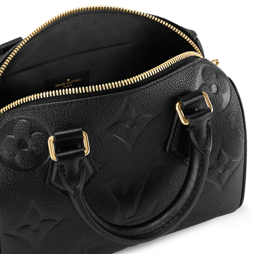 Sac Speedy Bandoulière 20 - LV - Noir