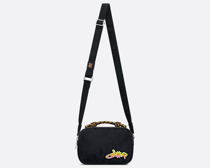 Mini sac zippé DIOR AND LEWIS HAMILTON