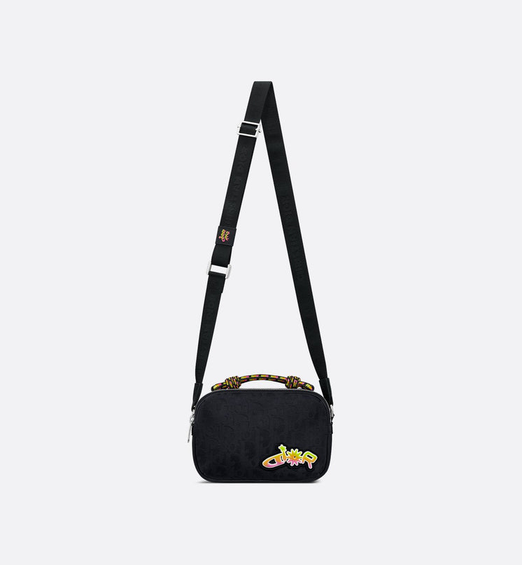 Mini sac zippé DIOR AND LEWIS HAMILTON
