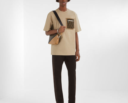 Sac Camera Fendi Diagonal - Marron