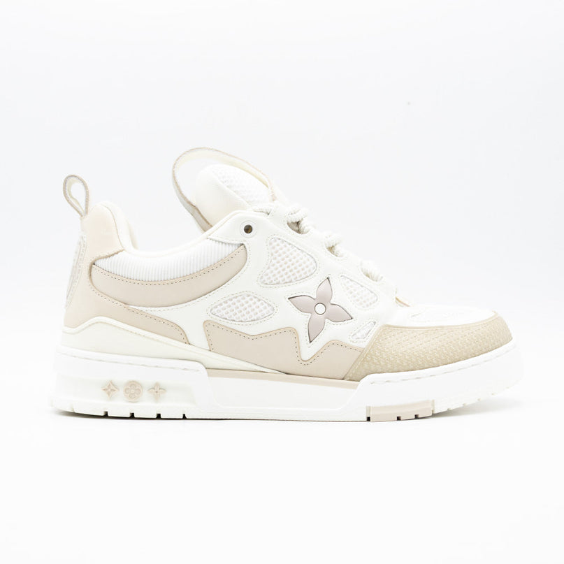 Louis Vuitton Skate Sneaker Beige White