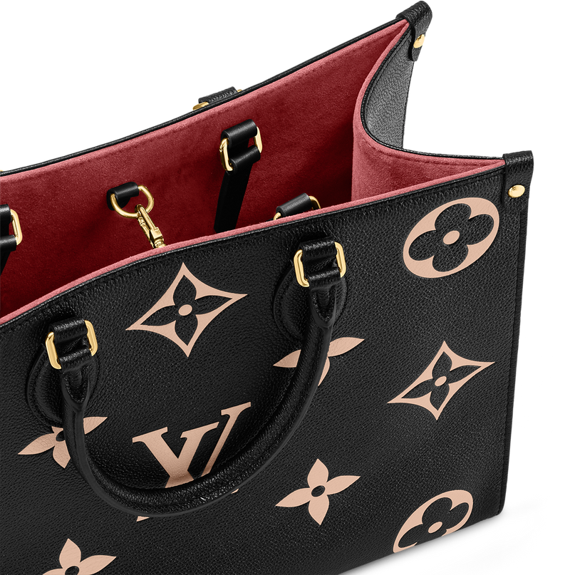 Cabas Onthego MM - LV - Noir Beige