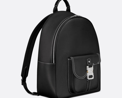Sac à dos zippé Saddle - Dior - Black