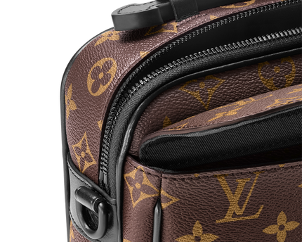 Sac messenger S Lock - LV - Marron