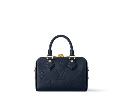 Sac Speedy Bandoulière 20 - LV - Bleu nuit