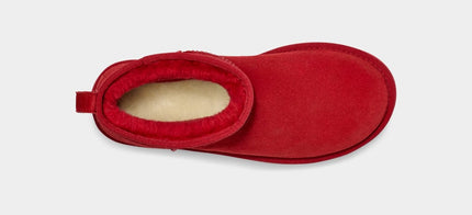 Botte UGG Classic Ultra Mini À Plateforme - Rouge