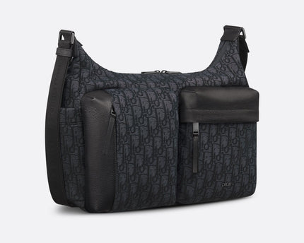 Sac Hobo Rider Soft Medium Dior - Noir