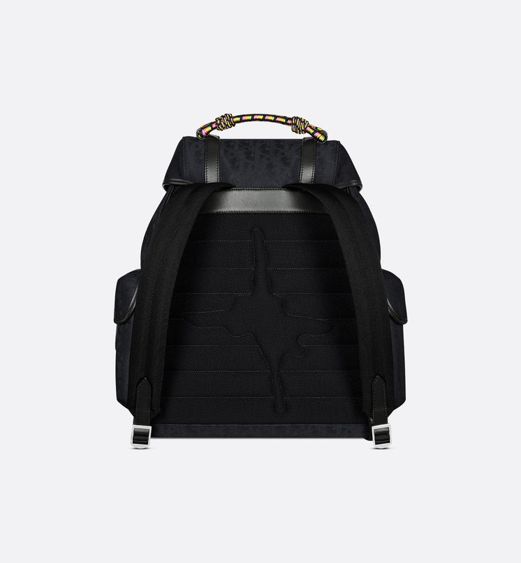 Sac à dos à rabat Dior Hit The Road DIOR AND LEWIS HAMILTON