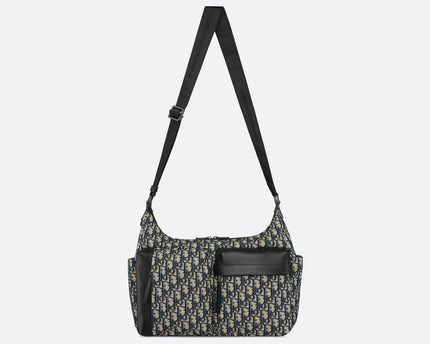 Sac Hobo Rider Soft Medium Dior - Noir Beige
