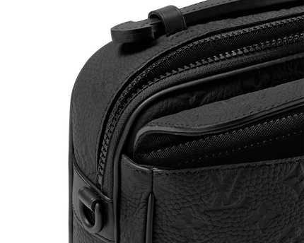 Sac messenger S Lock - LV - Noir