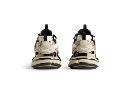 SNEAKER TRACK EN BEIGE/NOIR