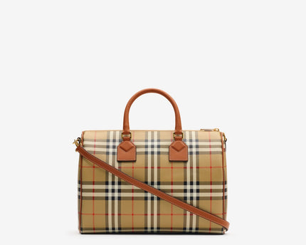 Sac bowling Check - BURBERRY - BEIGE