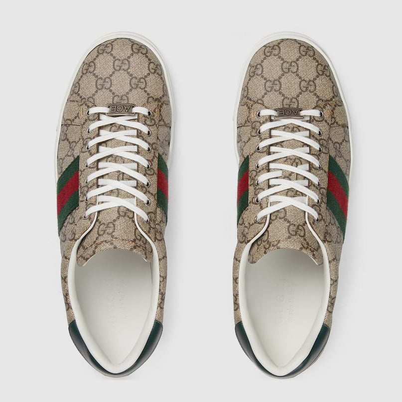 BASKETS GUCCI POUR HOMME -BEIGE