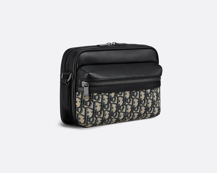 Sac Messenger zippé Rider 2.0 Dior - Beige