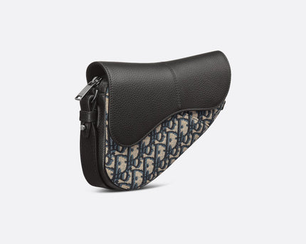 Mini sac Saddle Dior - Beige